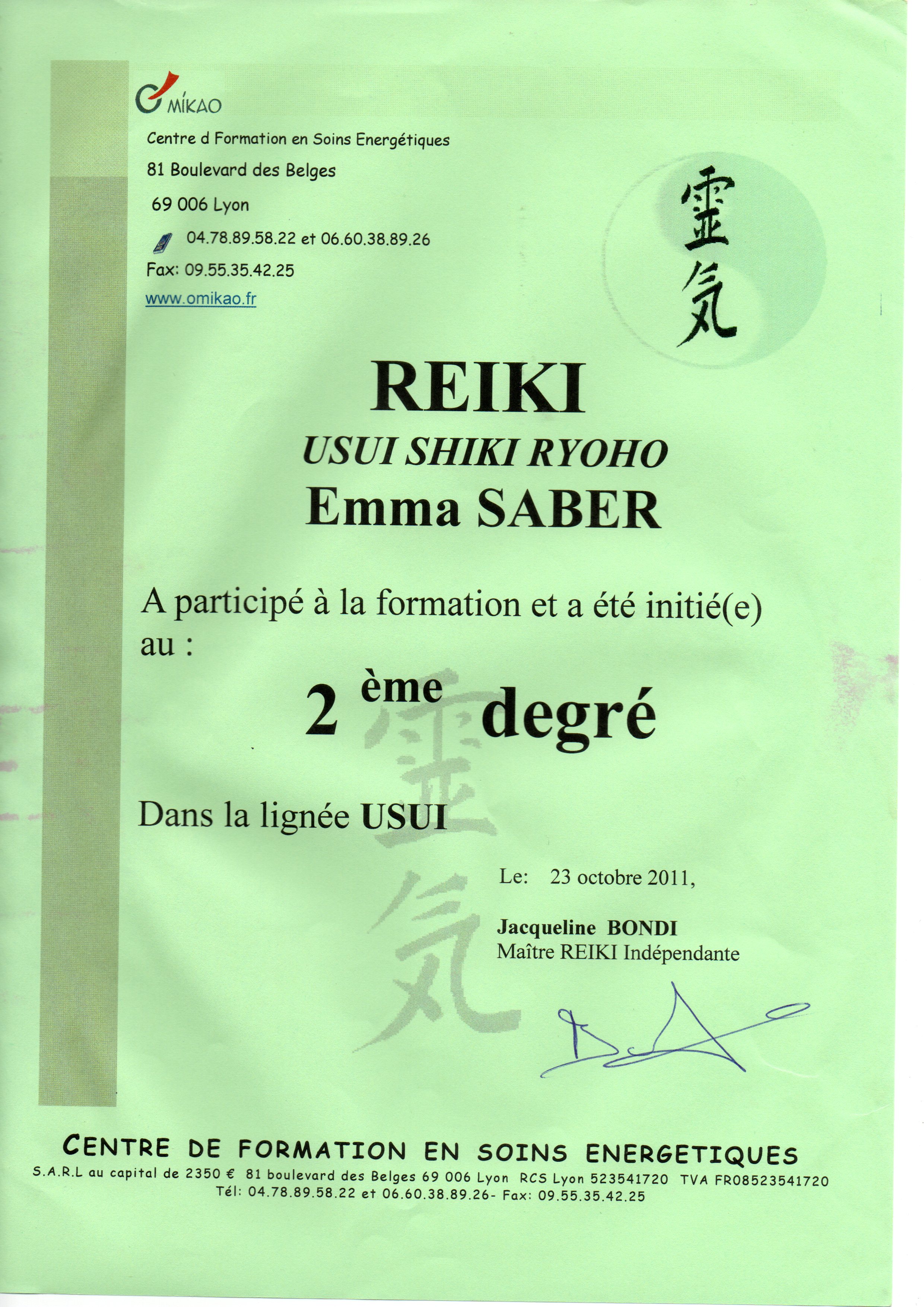 certificat-reiki-deuxieme-degre